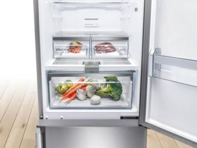 Verkaufe eine Bosch KGN39VIEA/36 NoFrost Kühl-Gefrierkombination in gutem gebrauchten Zustand.