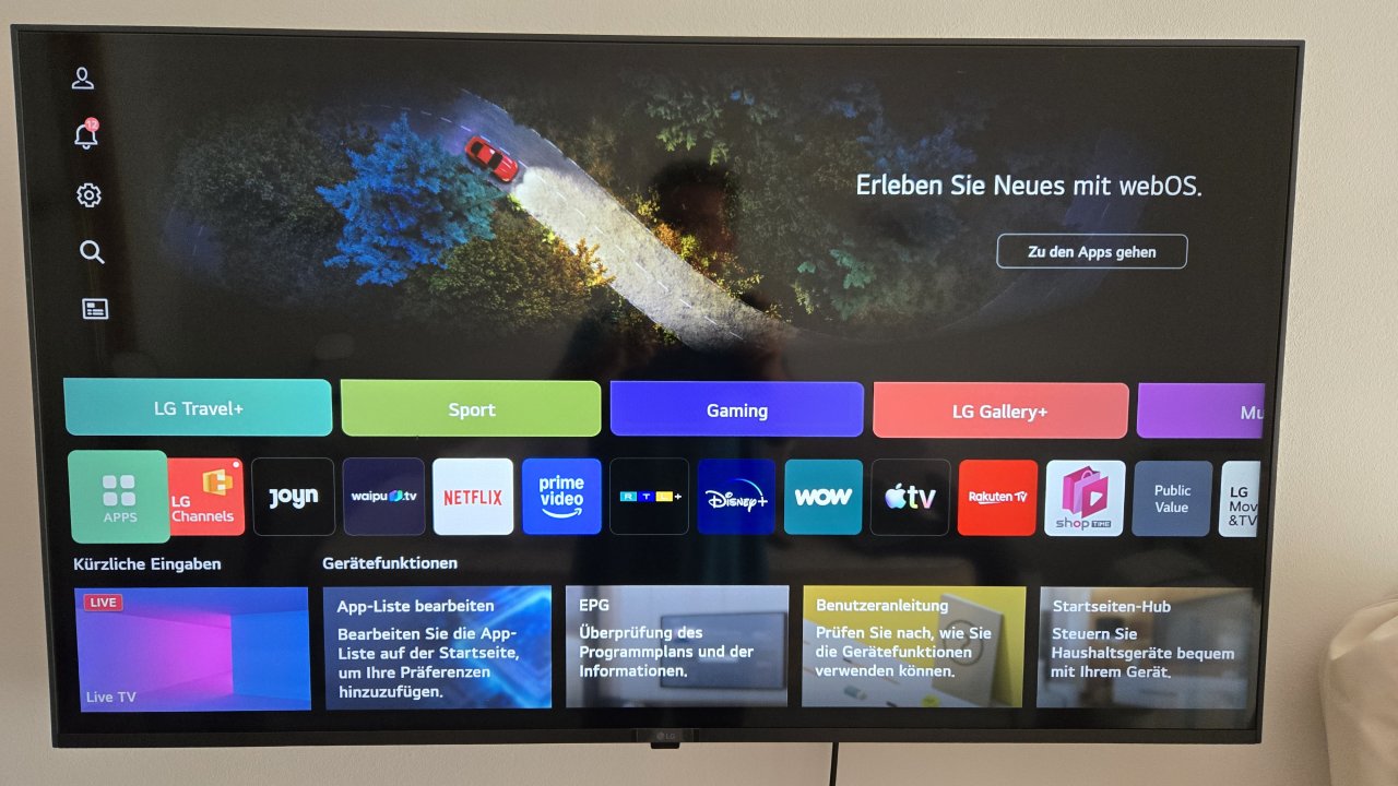 Verkaufe hier ein LG Smart TV 43" (109cm) LED 4K Ultra Top Zustand