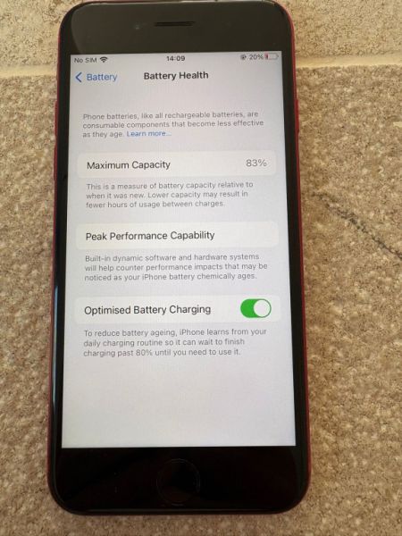 Verkaufe: iPhone SE 2020 – 64 GB – (Product RED) – top Zustand