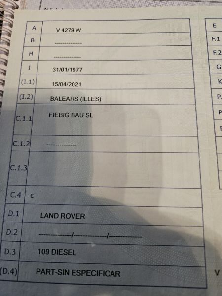 Selling Land Rover Defender