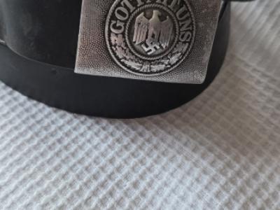 Verkaufe originalen Gürtel und Schließe aus dem Zweiten Weltkrieg