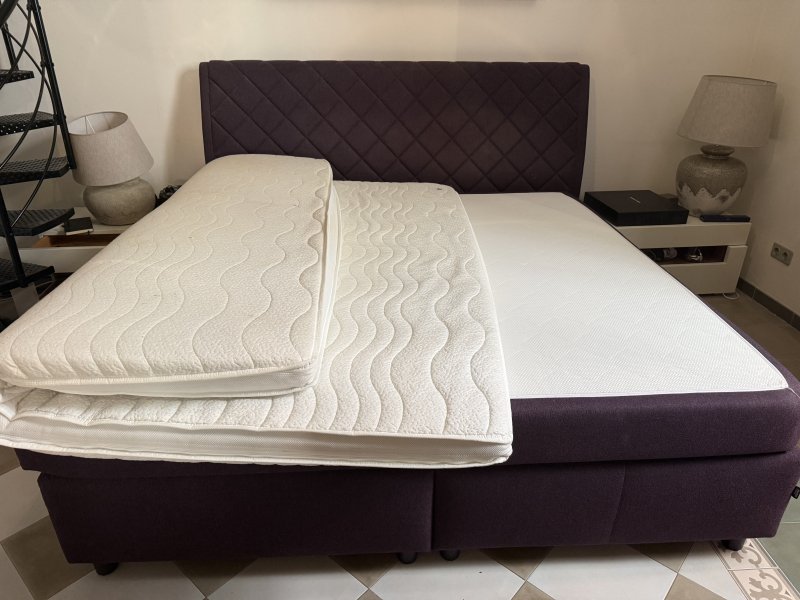 Verkaufe sehr großes, hochwertiges Box-Spring-Bett