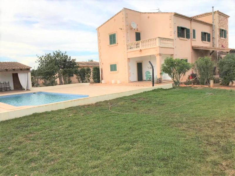 Rental of rustic finca with pool, 4 bedrooms, near the sea, Alqueria Blanca