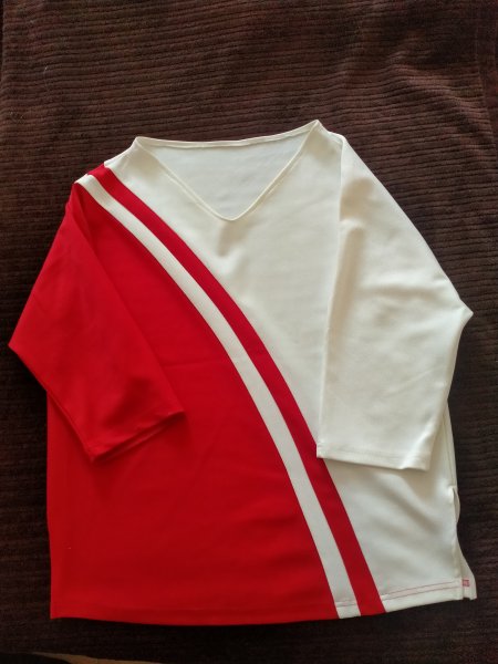Various blouses and 1 leather dress
