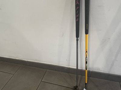 Verschiedene Golf Schläger, Erwachsene und Kind