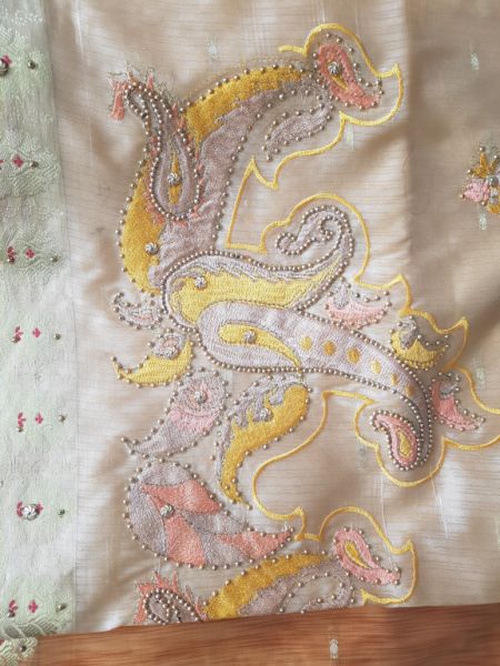 Various saris from Asian countries