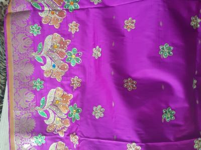 Various saris from Asian countries