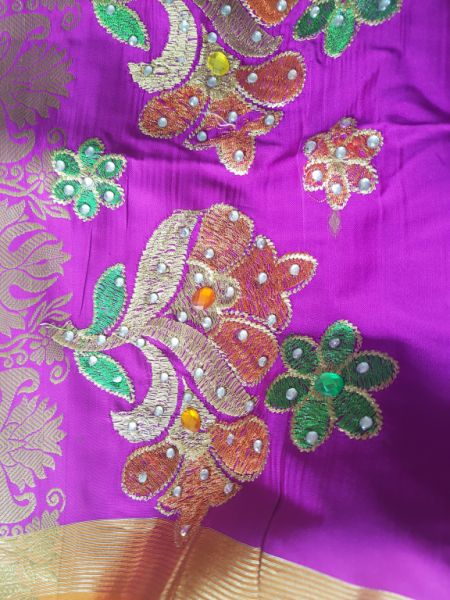 Various saris from Asian countries