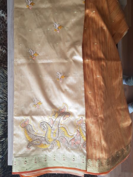 Various saris from Asian countries