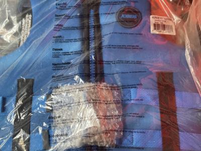 Various life jackets