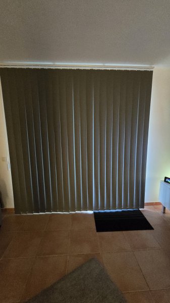Vertical Louver Curtain in Gray 2.40m x 2.50m Cala Millor