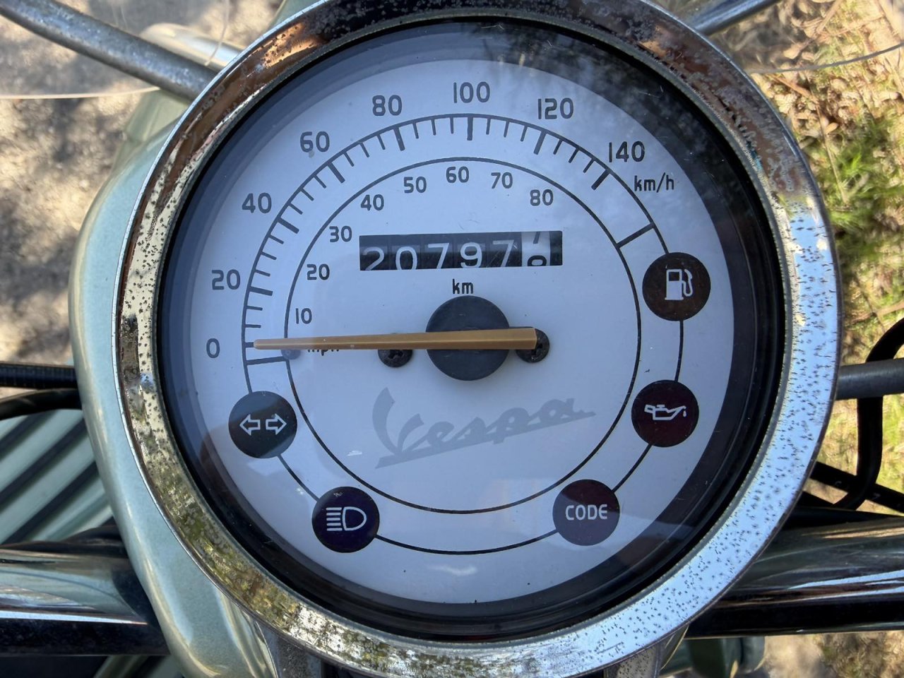 Vespa LXV 125 Piaggio Verde