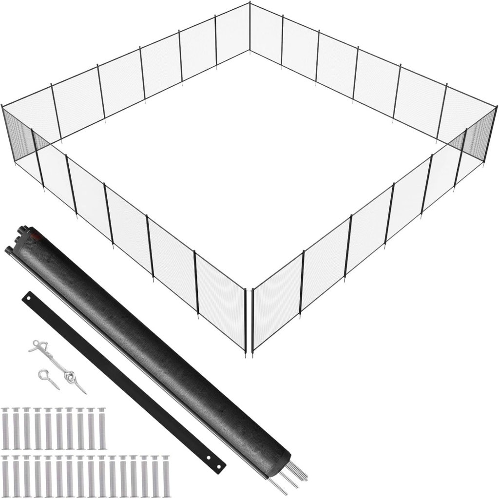 VEVOR Pool-Sicherheitszaun 1,21 x 21,95 m  neuwertig, nur ausgepackt