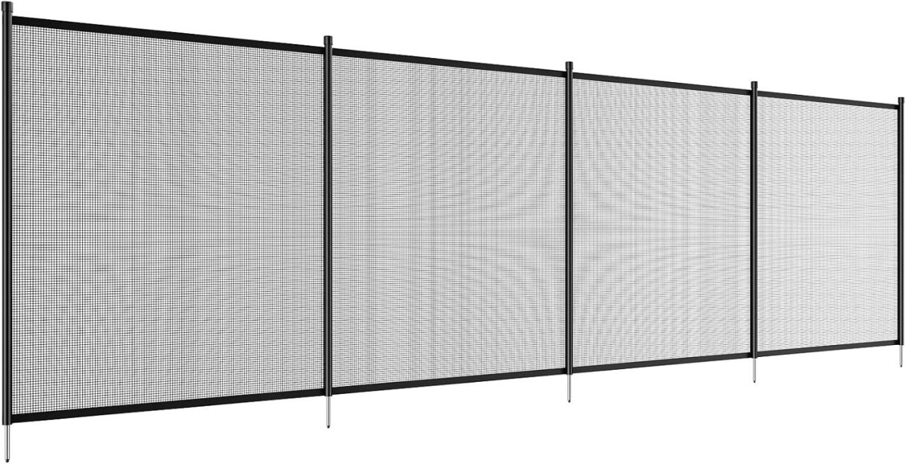 Valla de seguridad para piscina VEVOR 1,21 x 21,95 m, casi nueva, solo desempaquetada
