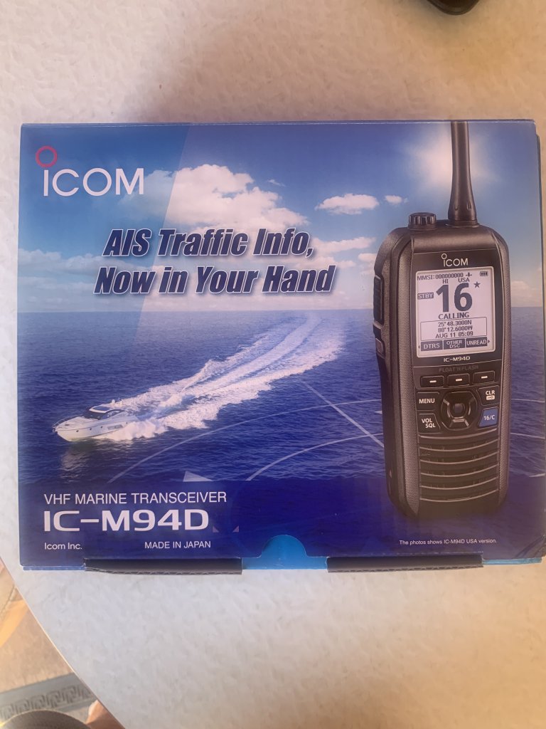 VHF Marine Radio Icon M94 D