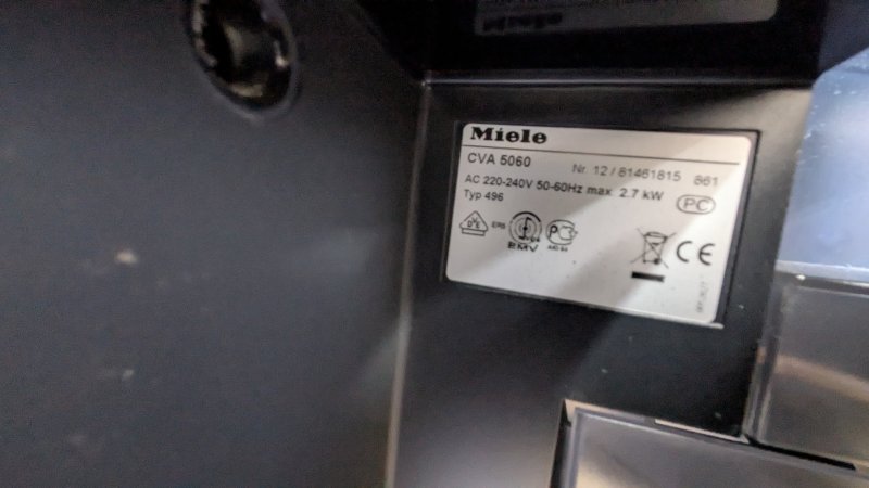 Vier hochwertige Miele Einbaugeräte