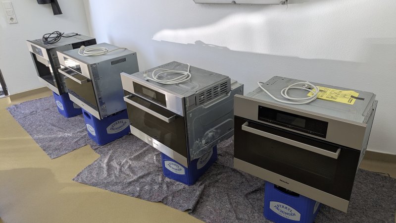 Vier hochwertige Miele Einbaugeräte
