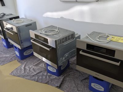Vier hochwertige Miele Einbaugeräte