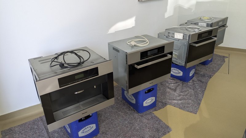 Vier hochwertige Miele Einbaugeräte