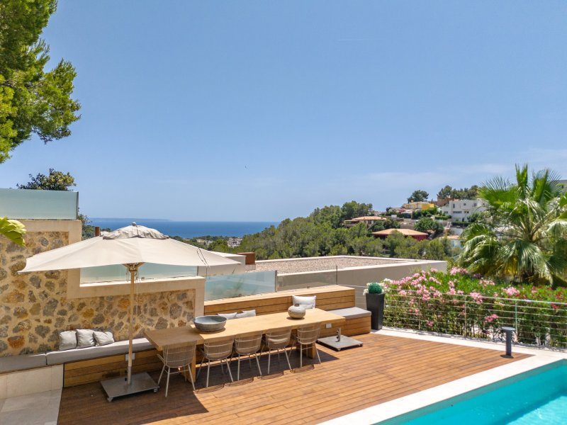 Villa in Costa d’en Blanes mit beheizbarem Pool