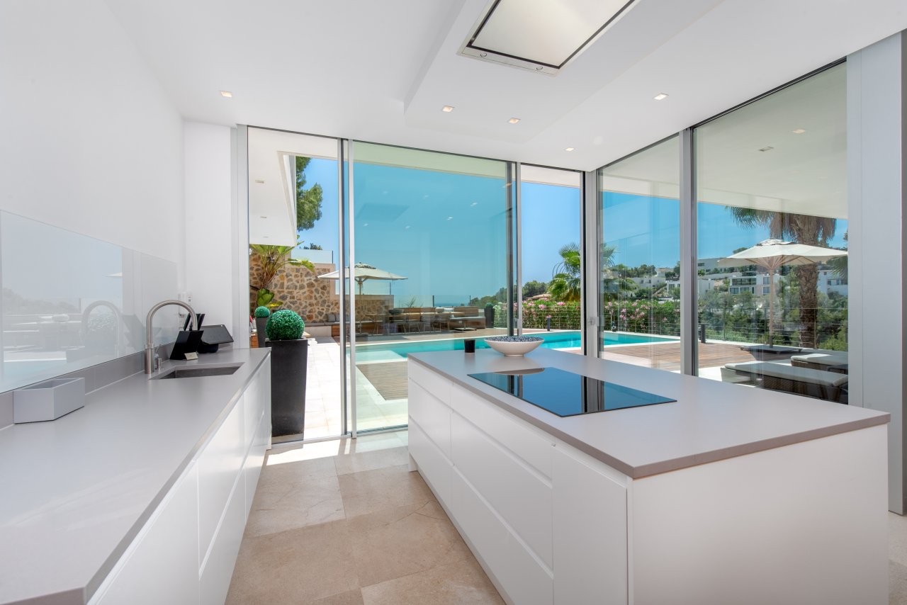 Villa in Costa d’en Blanes mit beheizbarem Pool