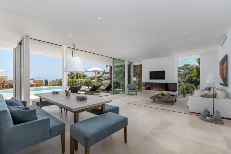 Villa in Costa d’en Blanes mit beheizbarem Pool