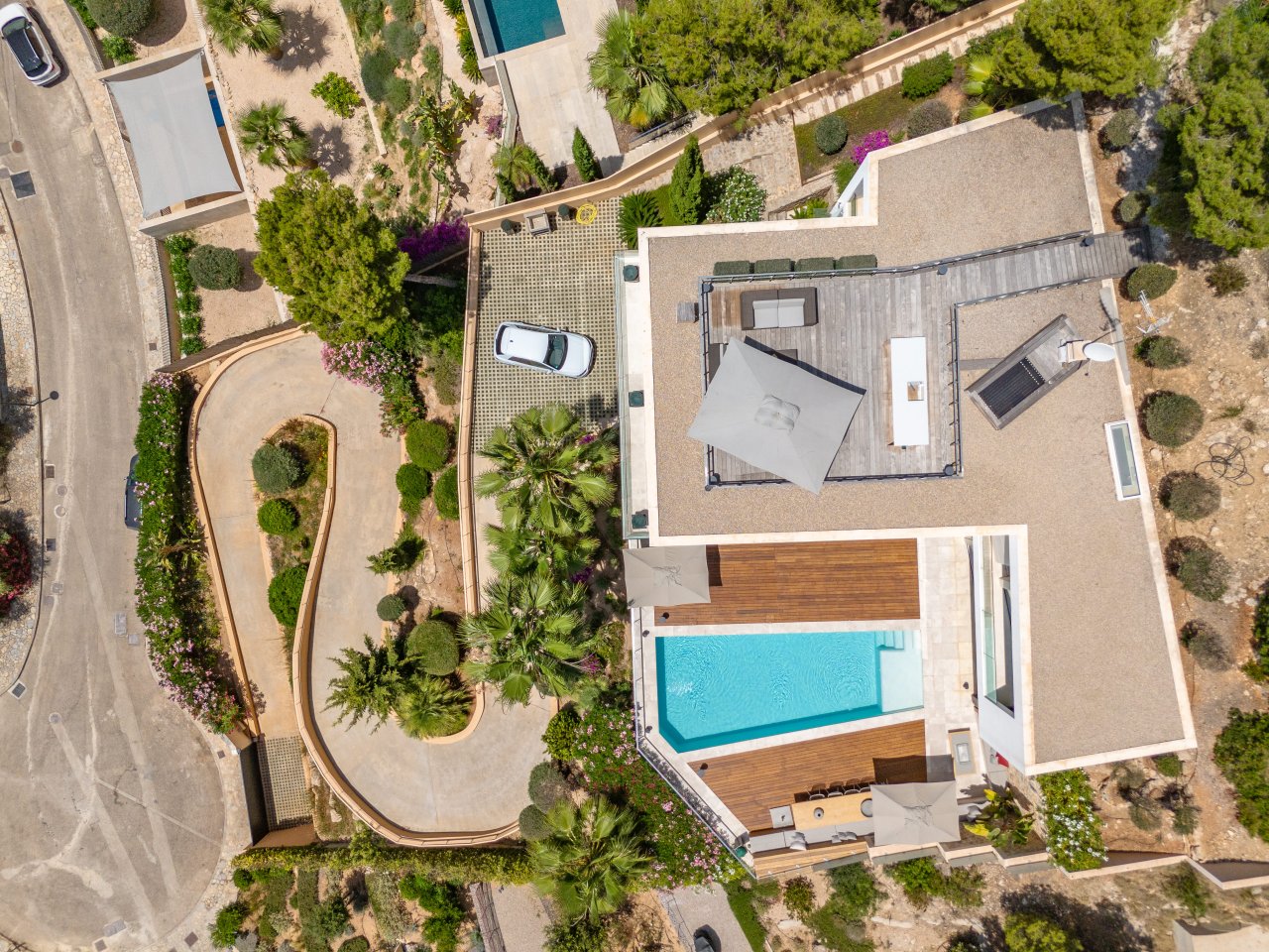 Villa in Costa d’en Blanes mit beheizbarem Pool