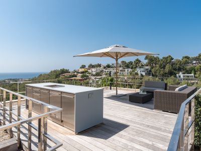 Villa in Costa d’en Blanes mit beheizbarem Pool