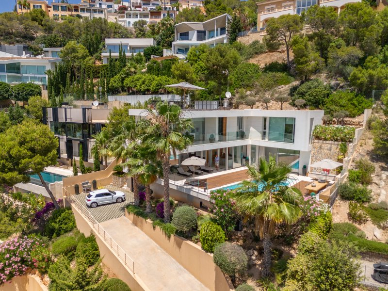 Villa in Costa d’en Blanes mit beheizbarem Pool