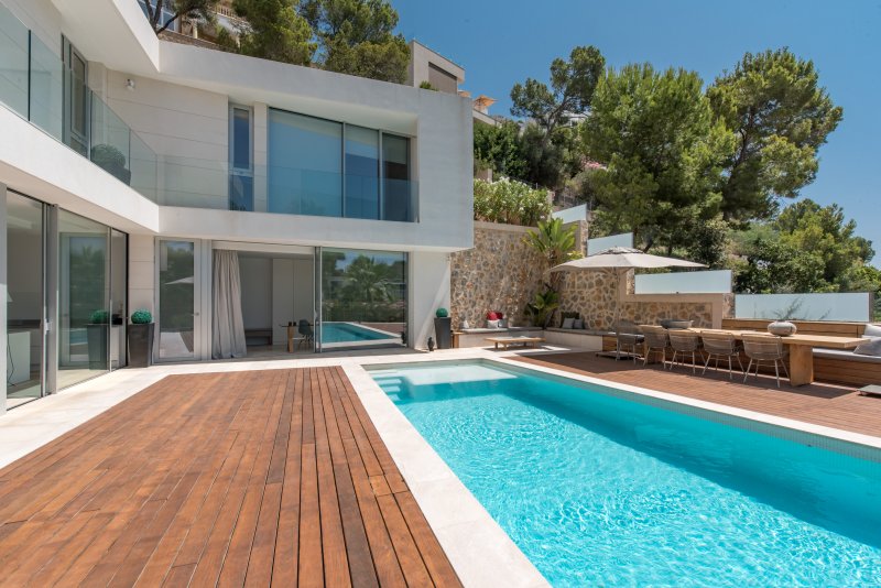 Villa in Costa d’en Blanes mit beheizbarem Pool