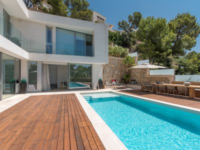 Villa in Costa d’en Blanes mit beheizbarem Pool