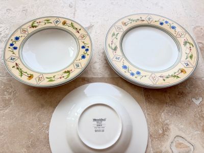 Villeroy & Boch EDEN Teller (3 x Suppe- und 3 x Speiseteller)