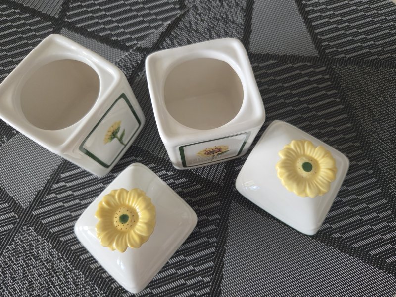 Villeroy & Boch Flora / Cottage Charm Marmeladendosen Sonnenblume