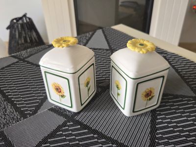Villeroy & Boch Flora / Cottage Charm Marmeladendosen Sonnenblume