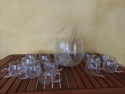 Vintage-Bowle-Set