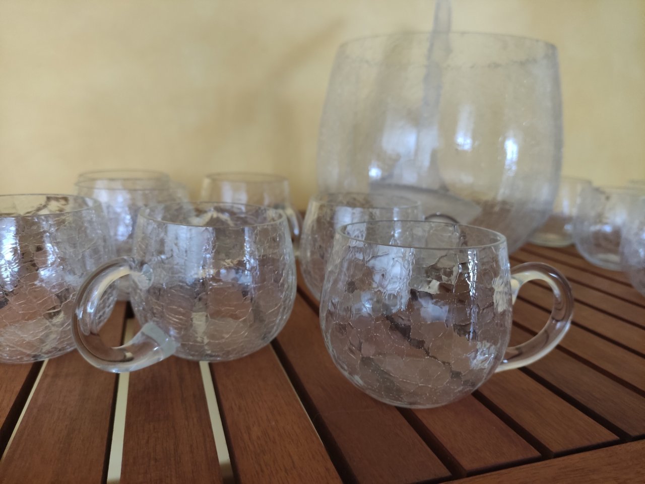 Vintage-Bowle-Set