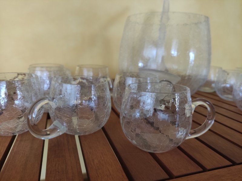 Vintage-Bowle-Set
