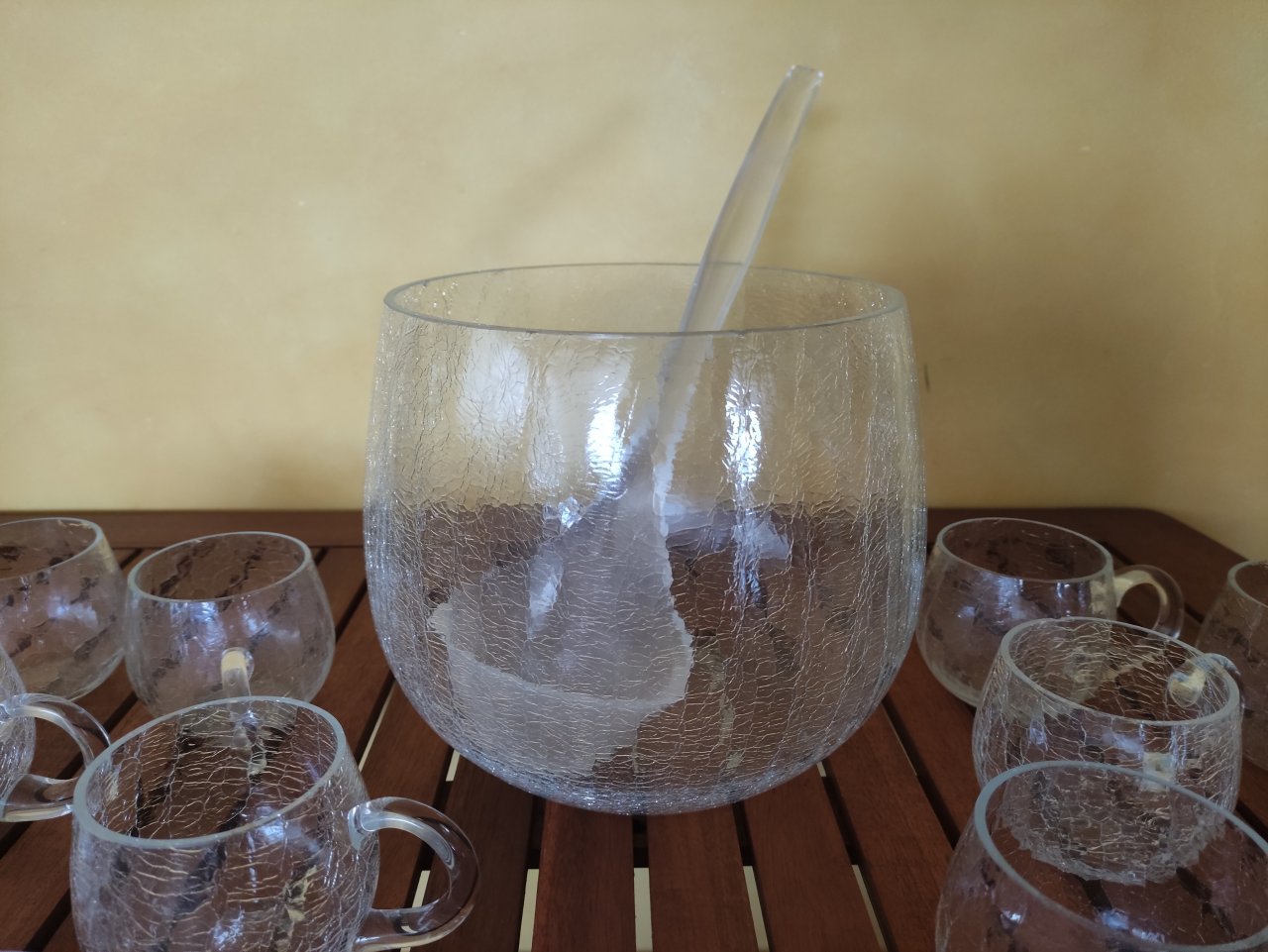 Vintage-Bowle-Set