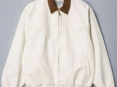 Vintage Jacke original Carhartt OG Santa Fe mit Kord-Stehkragen