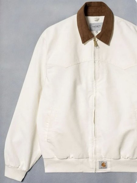Vintage Jacke original Carhartt OG Santa Fe mit Kord-Stehkragen