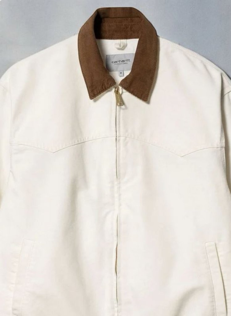 Vintage Jacke original Carhartt OG Santa Fe mit Kord-Stehkragen