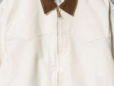 Vintage Jacke original Carhartt OG Santa Fe mit Kord-Stehkragen