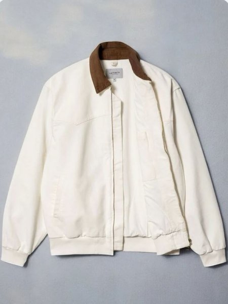 Vintage Jacke original Carhartt OG Santa Fe mit Kord-Stehkragen