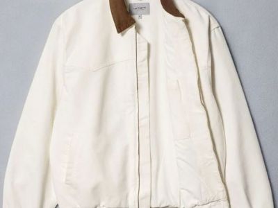 Vintage Jacke original Carhartt OG Santa Fe mit Kord-Stehkragen