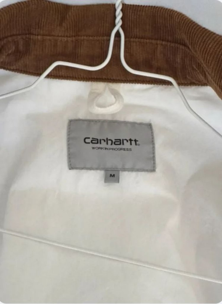 Vintage Jacke original Carhartt OG Santa Fe mit Kord-Stehkragen