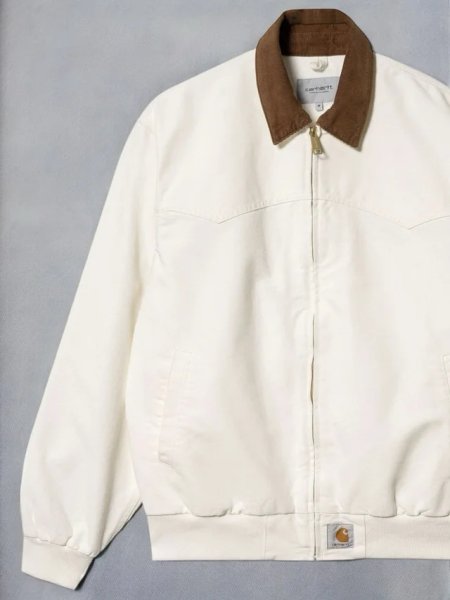 Vintage Jacke original Carhartt OG Santa Fe mit Kord-Stehkragen