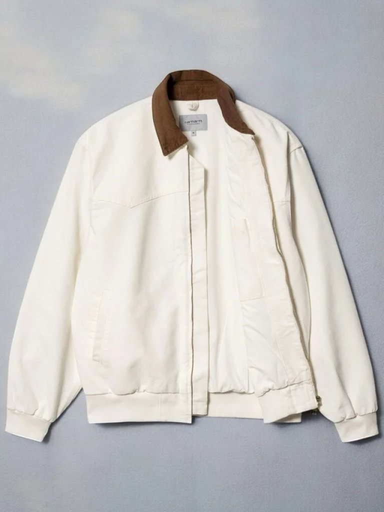 Vintage Jacke original Carhartt OG Santa Fe mit Kord-Stehkragen