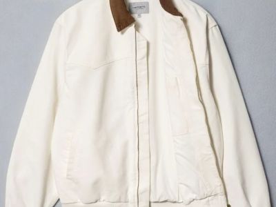 Vintage Jacke original Carhartt OG Santa Fe mit Kord-Stehkragen