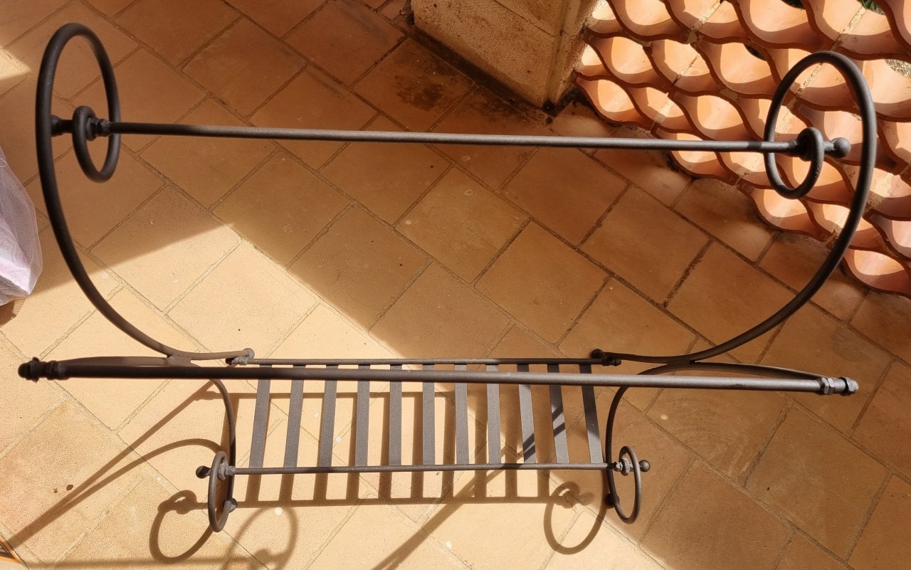Vintage Kleiderständer aus Schmiedeeisen
