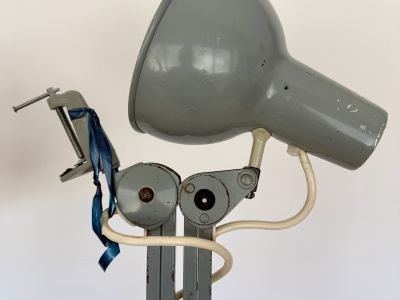 Vintage Klemmleuchte (Architektenlampe)